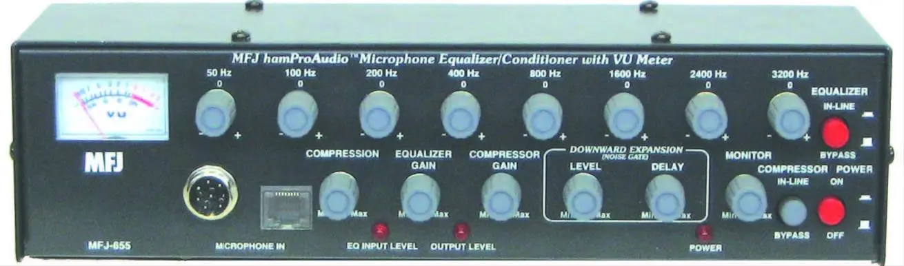 MFJ-655B HamProAudio Microphone Equalizer & Conditioner